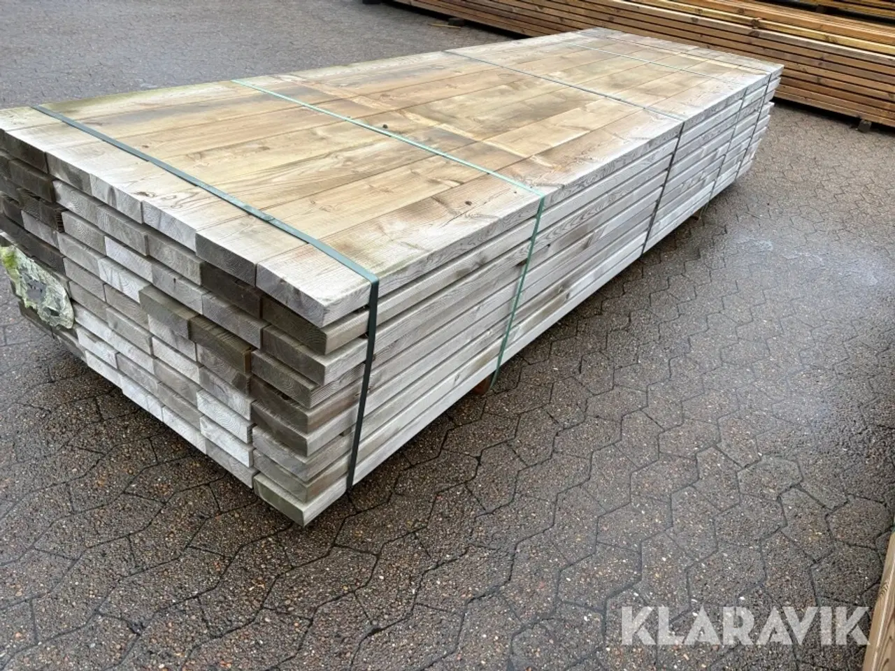 Billede 3 - Trykimprægnerede Reglar - 63 styks