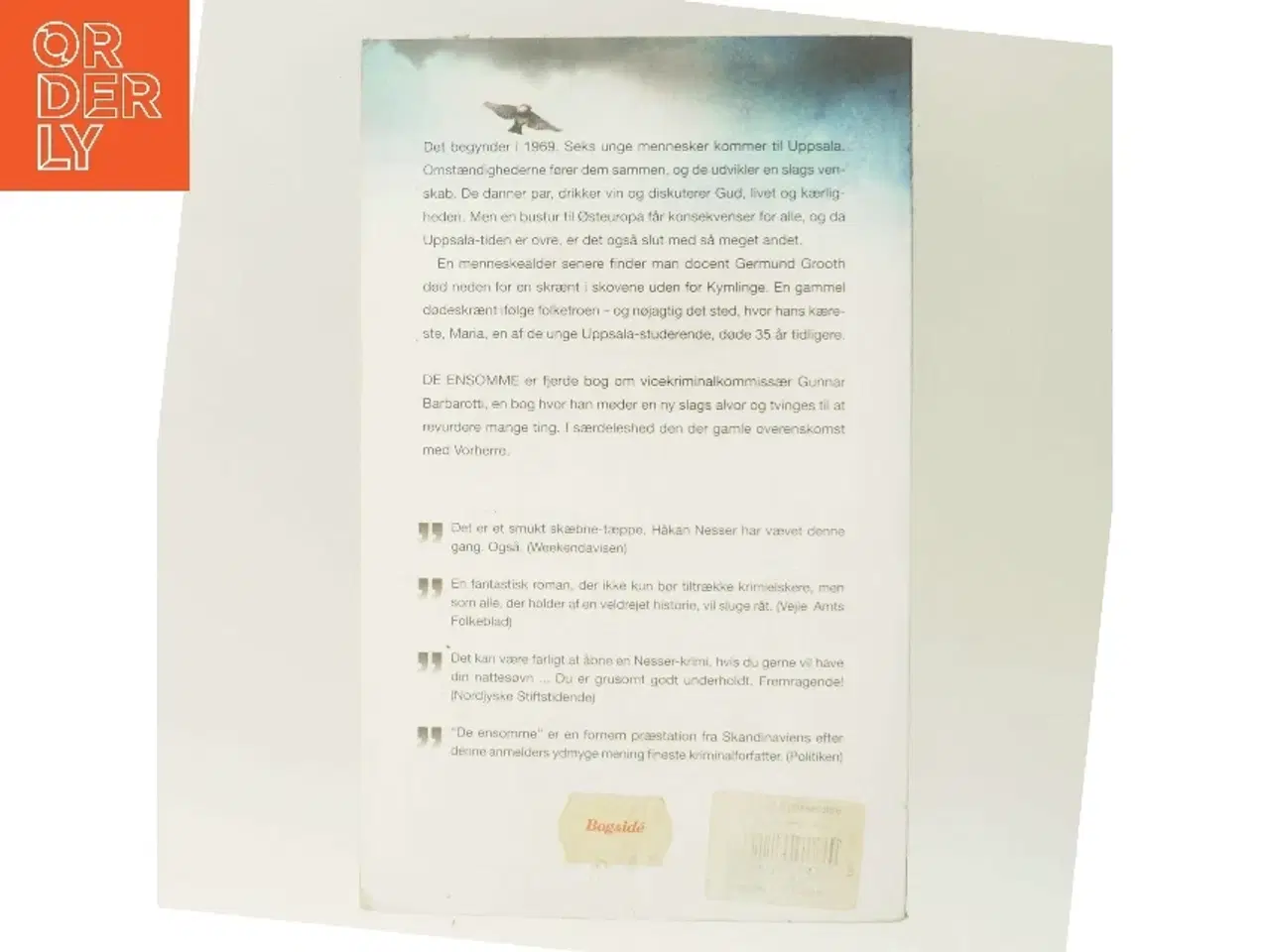 Billede 3 - De ensomme af Håkan Nesser (Bog)