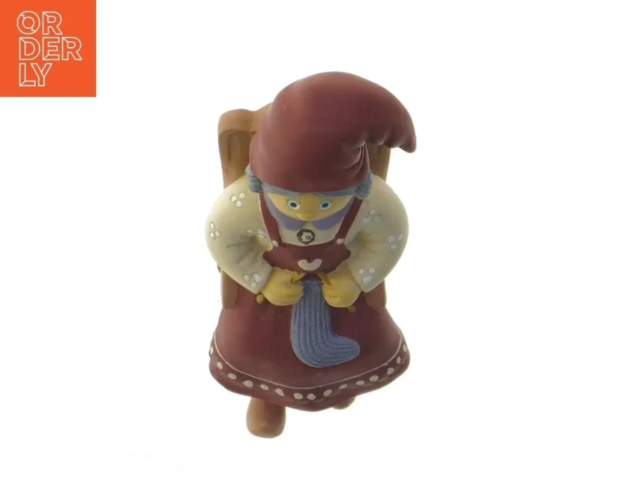 Billede 6 - Bedstemor Nisse figur fra Hejmdal (str. 13 cm)