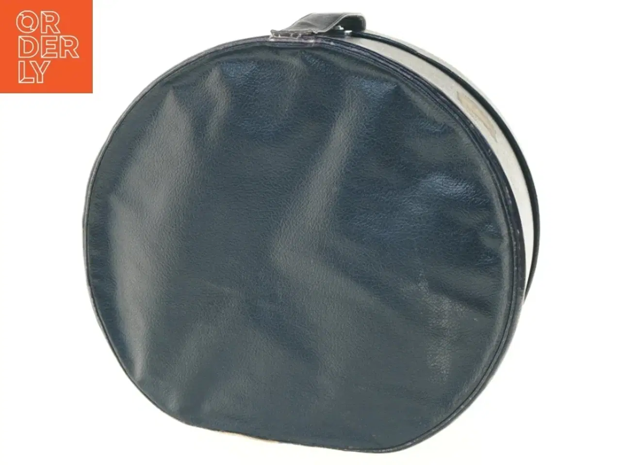 Billede 6 - Læder Hatte kuffert (str. Ø 37x20 cm)