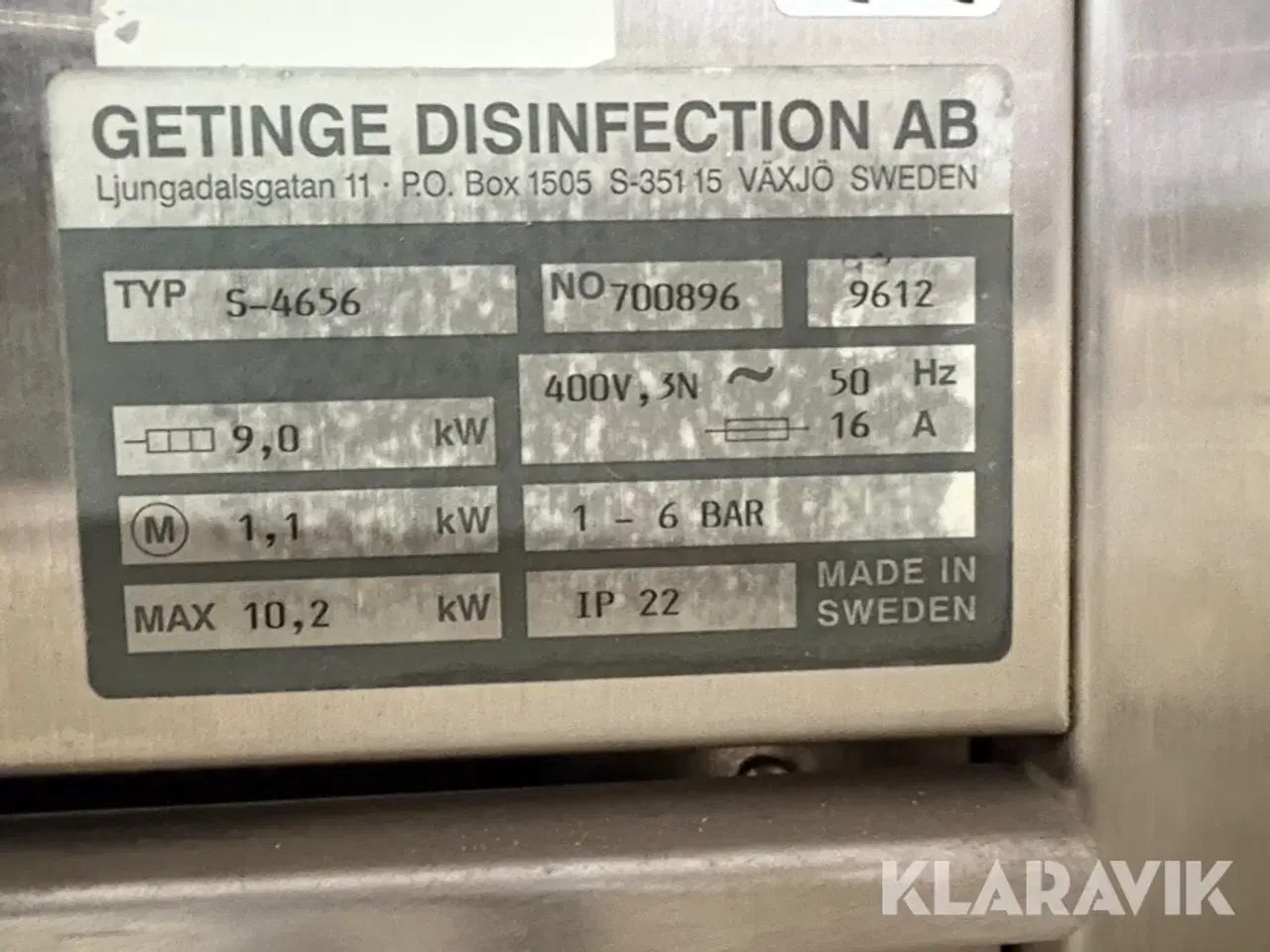 Billede 12 - Opvaskemaskine industri Decomat 4656