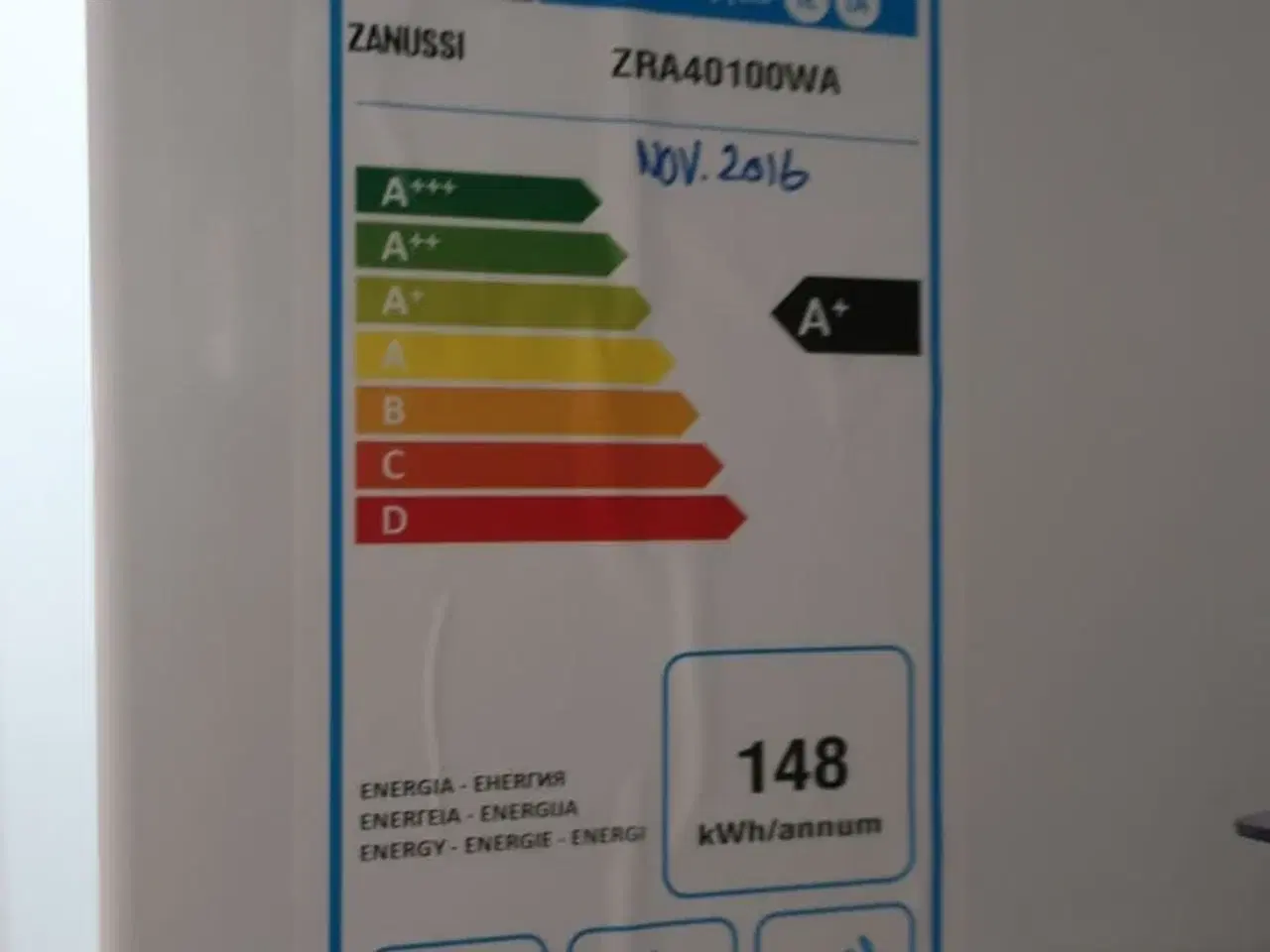 Billede 8 - Køleskab ZANUSSI ZRA40100WA