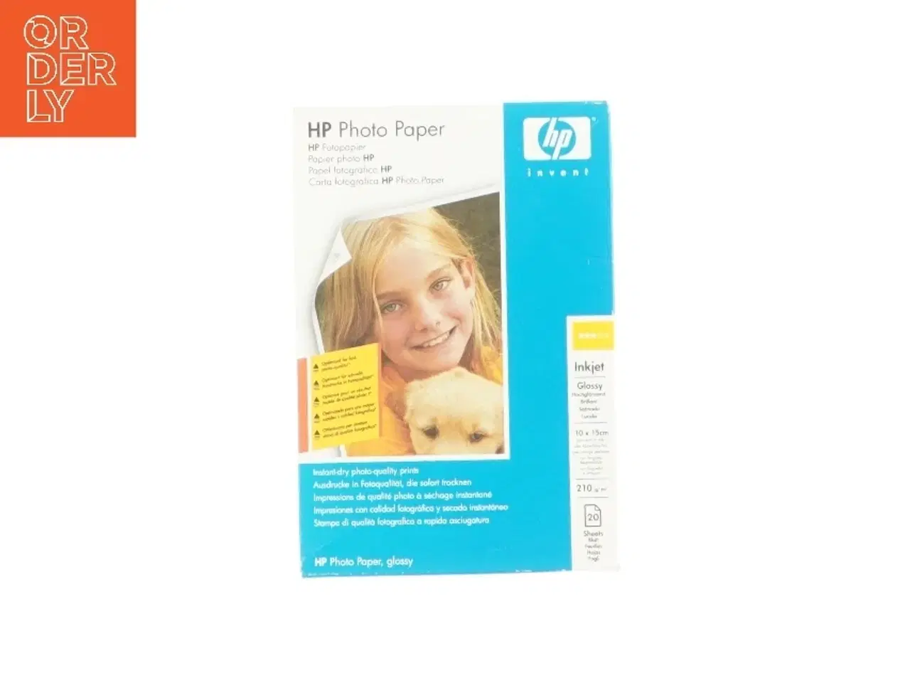 Billede 1 - Foto papir fra HP (str. 10x15)