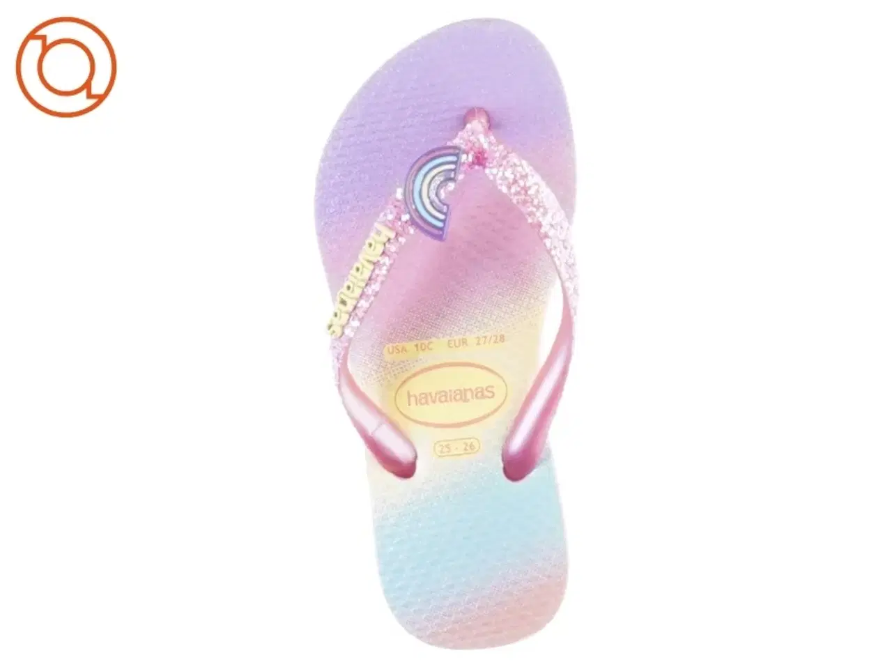 Billede 5 - Havaianas klipklappere med glimmer fra Havaianas (str. 27)