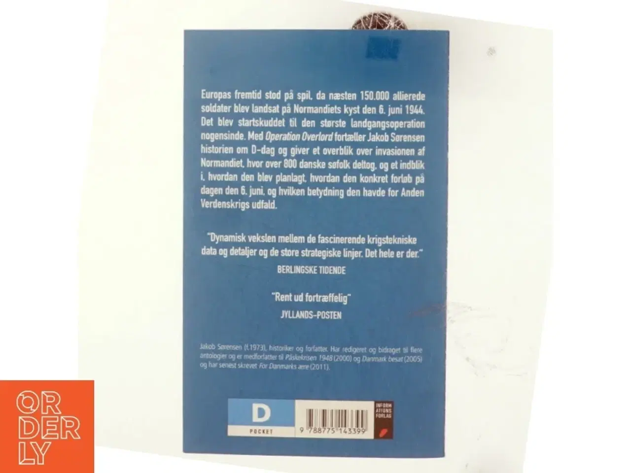 Billede 3 - Operation Overlord : historien om D-dag 6. juni 1944 af Jakob Sørensen (f. 1973) (Bog)
