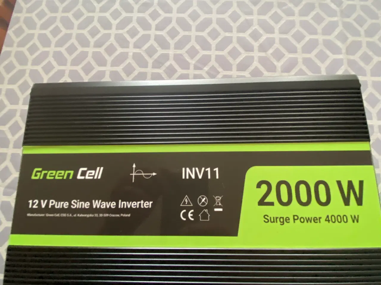 Billede 1 - Ny inverter 2000/4000W