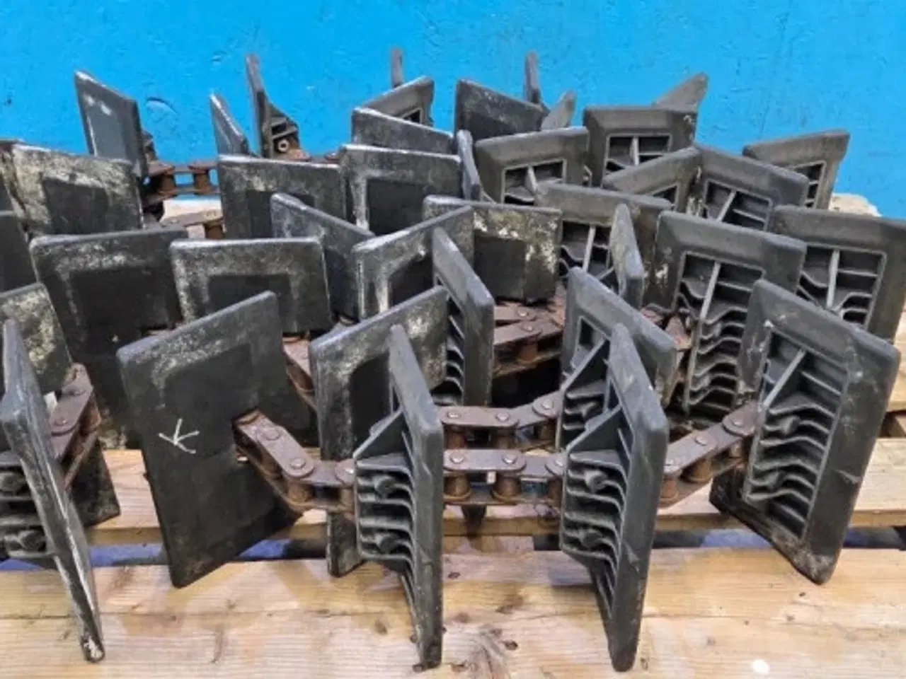 Billede 12 - Claas Lexion 600 Kornelevator Kæde 7572092