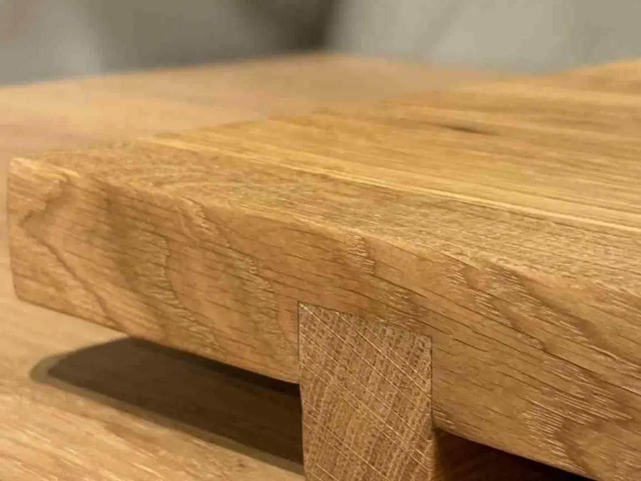 Billede 2 - Snedker skærebræt i massiv eg