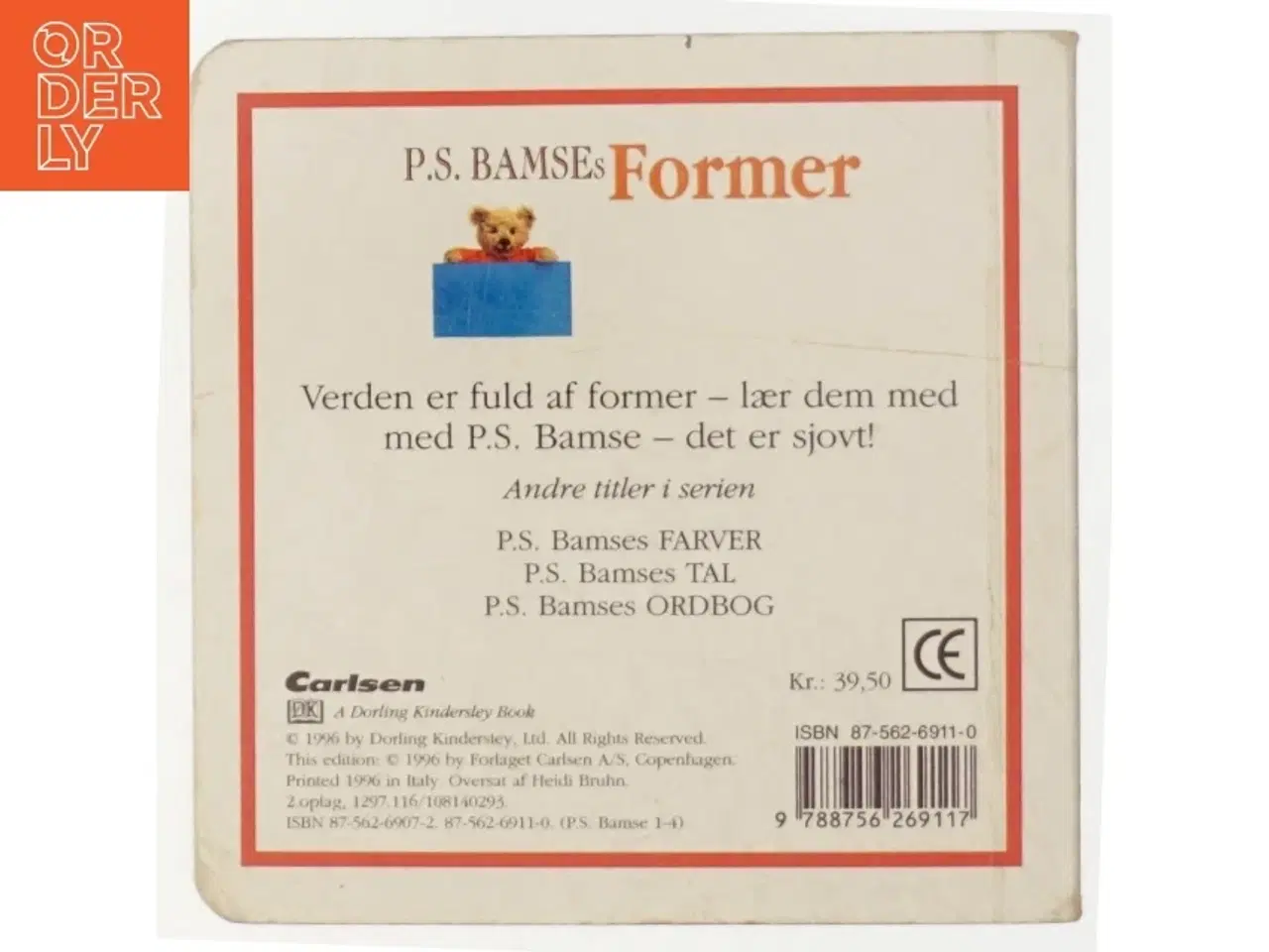Billede 3 - P.S. Bamses former (Bog)