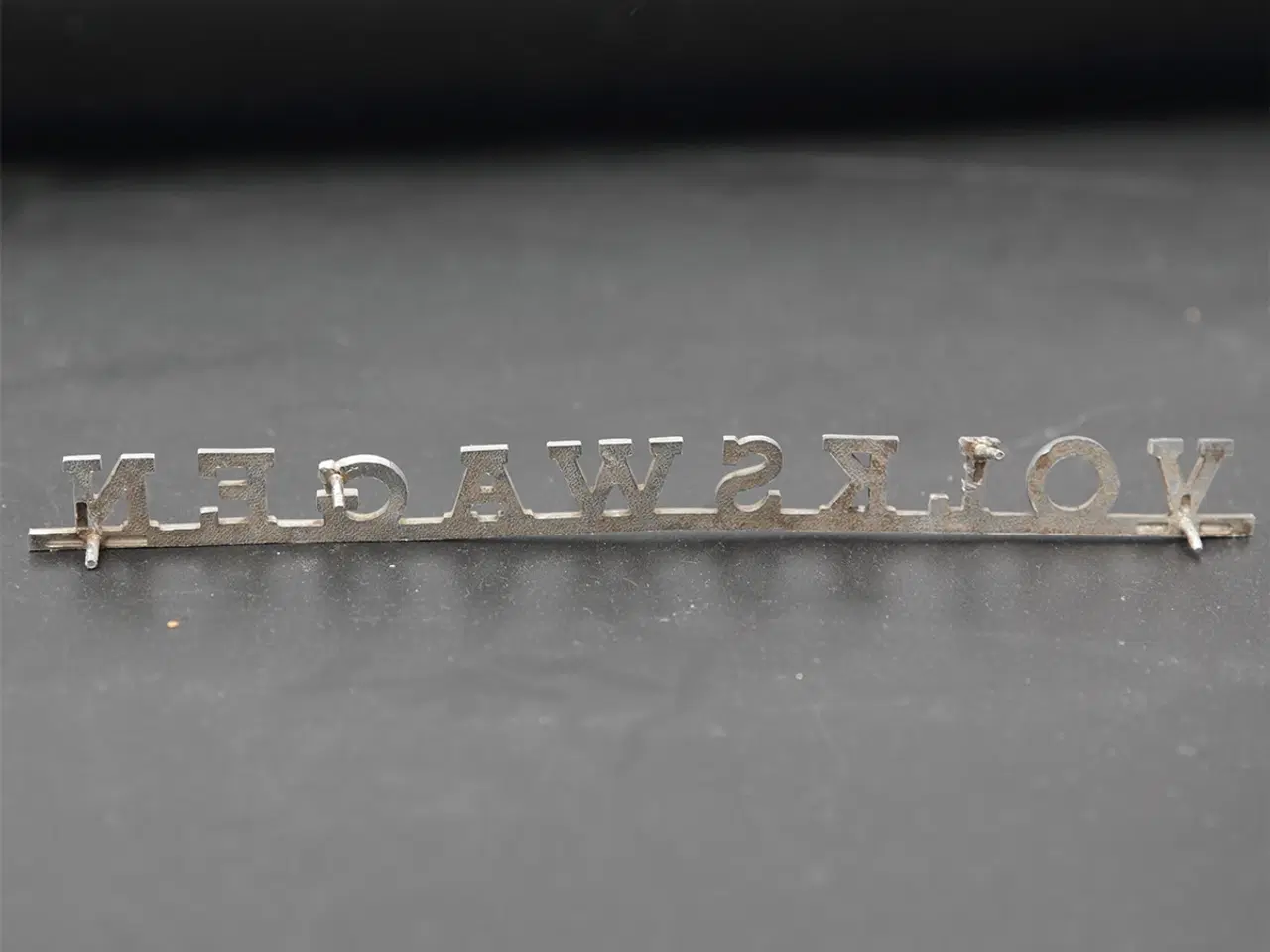 Billede 4 - Originalt Volkswagen navneskilt/emblem i poleret k