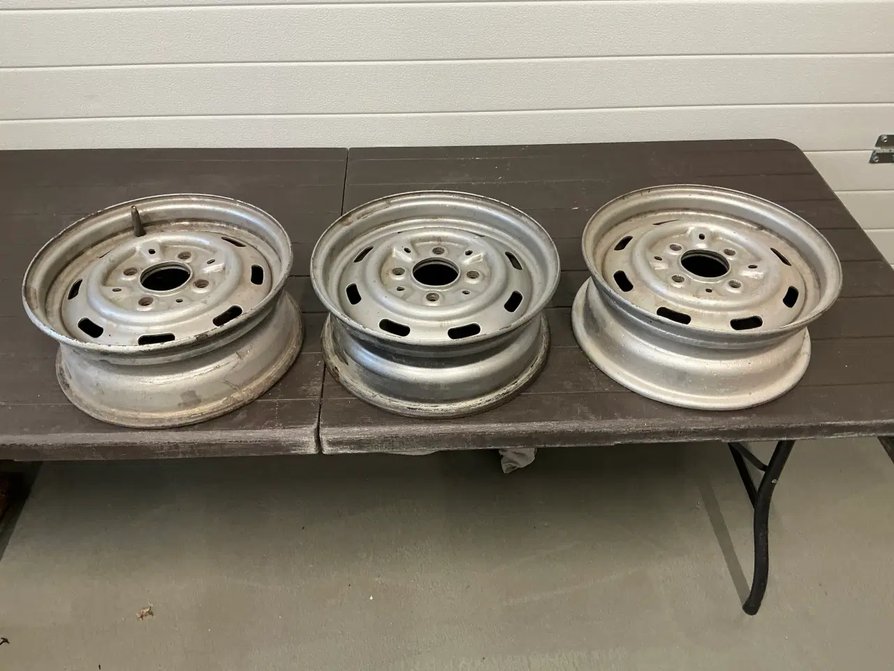 Billede 1 - Dunlop stålfælge til Austin Mini