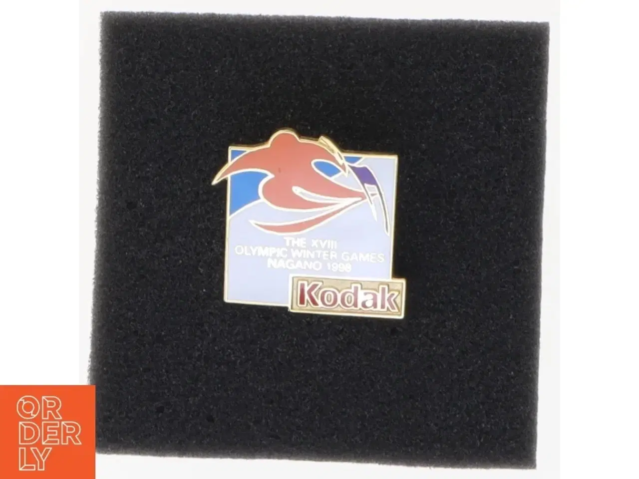 Billede 3 - Nagano 1998 Olympiske Lege Kodak Sponsor Pin (str. 2,5 x 2,5 cm)