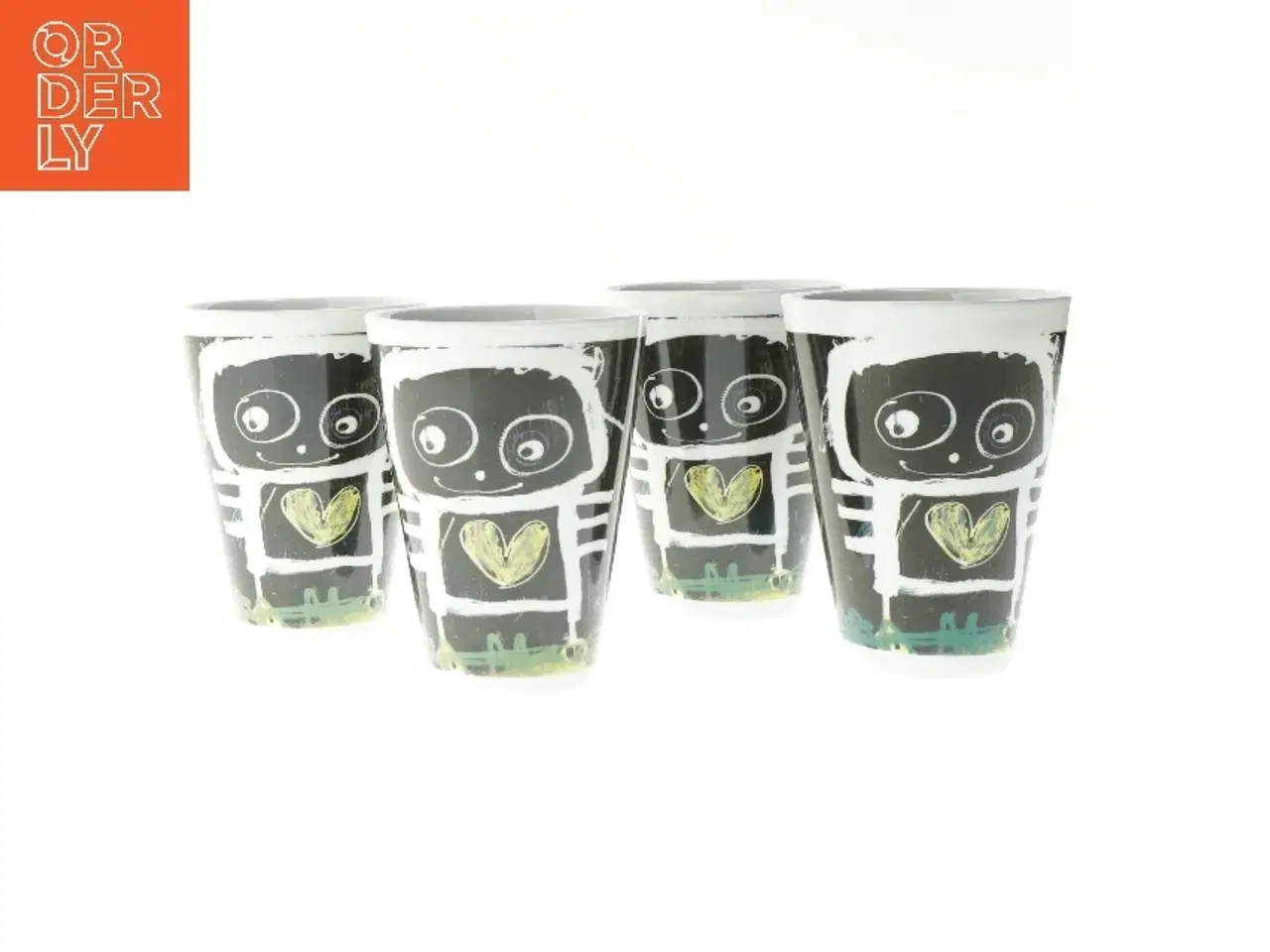 Billede 1 - 4 stk Poui pava kopper fra aida (str. 4 stk Ø 9 cm længde 12 cm)