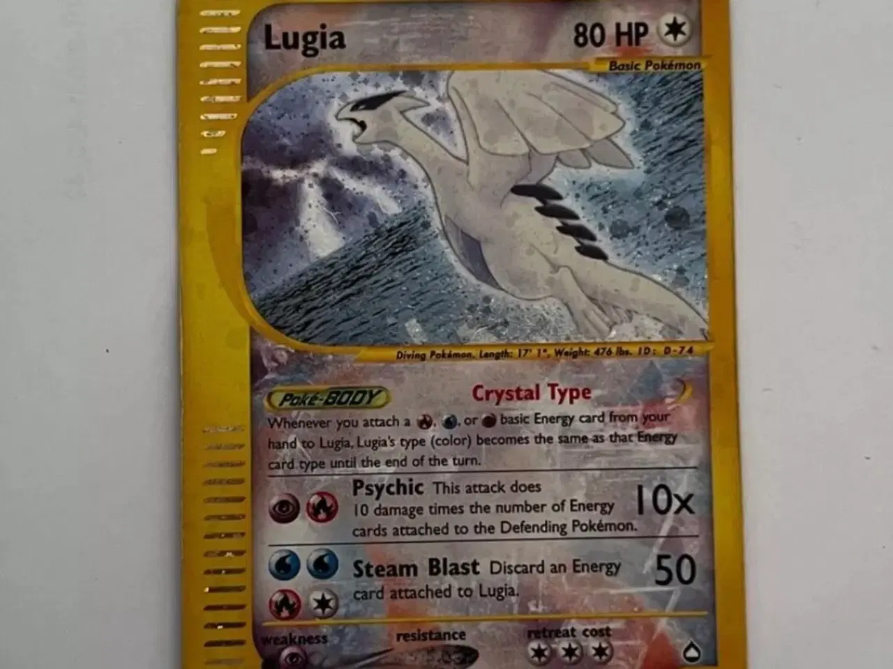 Billede 3 - Pokémon kort TCG Lugia Aquapolis 