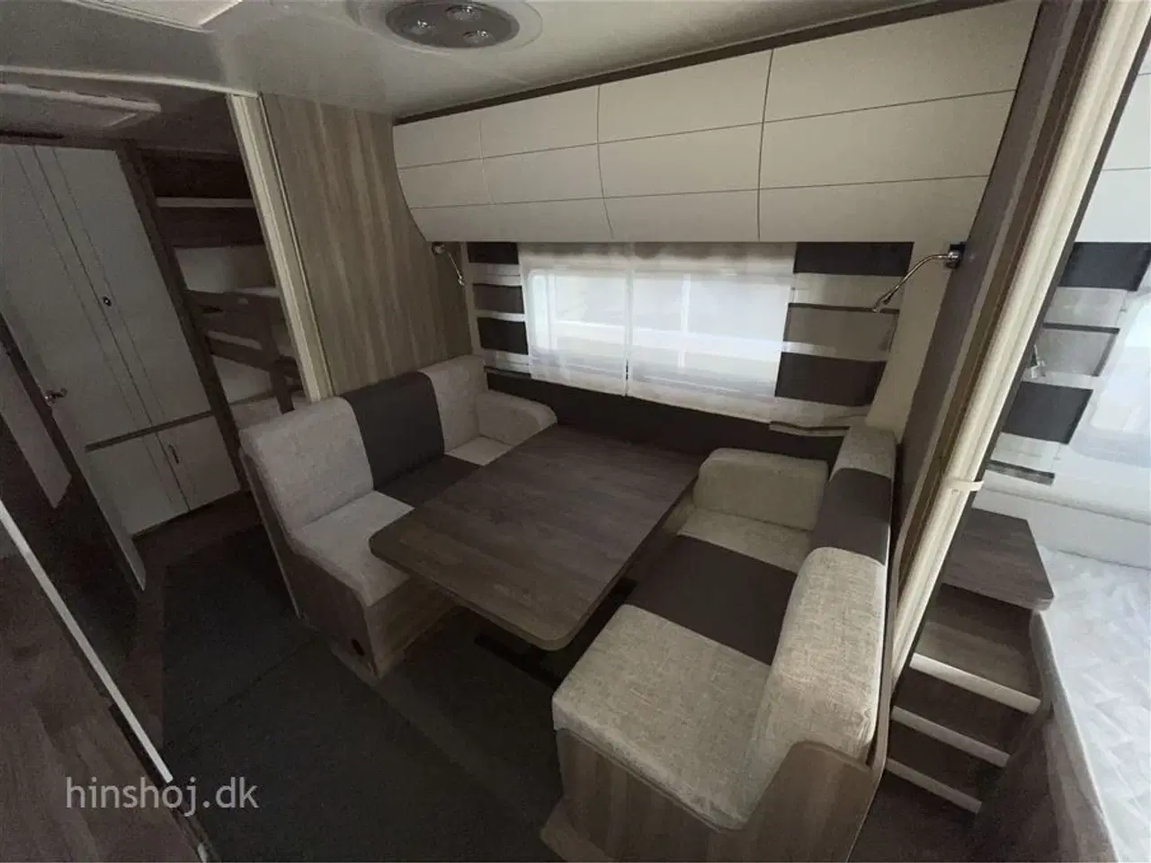 Billede 7 - 2023 - Hobby Excellent Edition 545 KMF   Lækker famillie vogn med  køjevogn med dobbeltseng fra Hinshøj Caravan