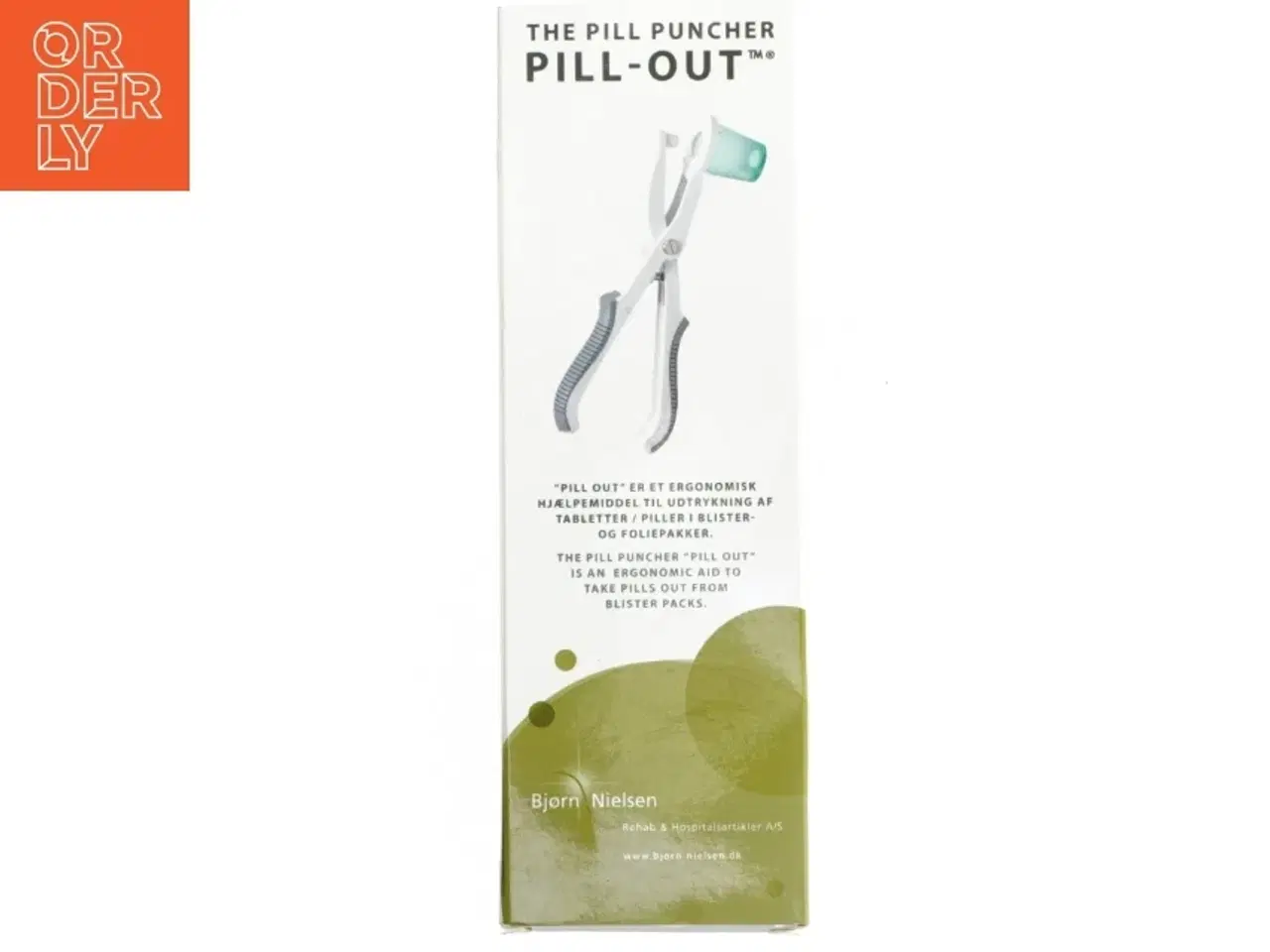 Billede 1 - Pill Puncher Pill-Out fra Danish Design (str. 24 cm)