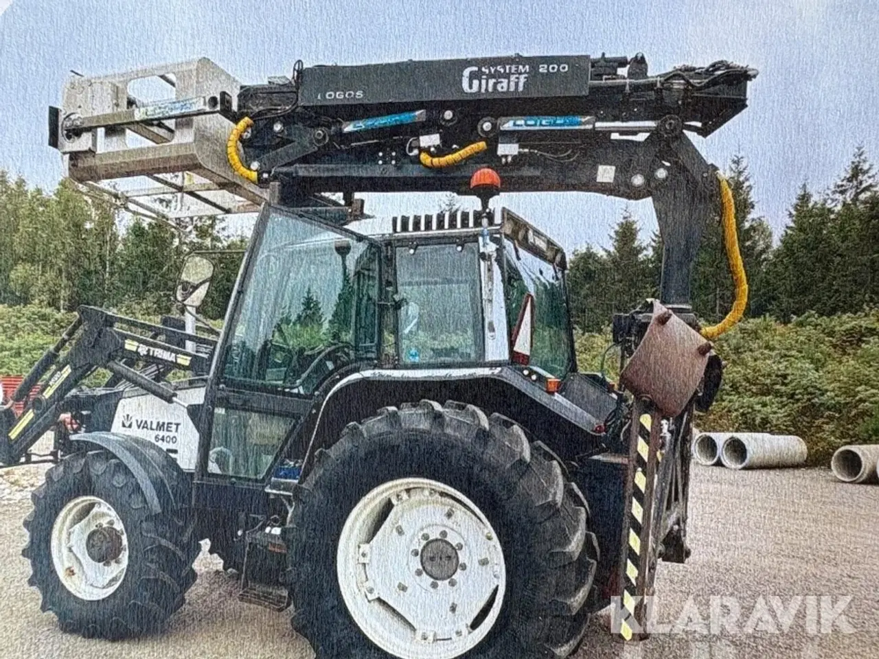 Billede 1 - Kran til traktor Giraf System I70