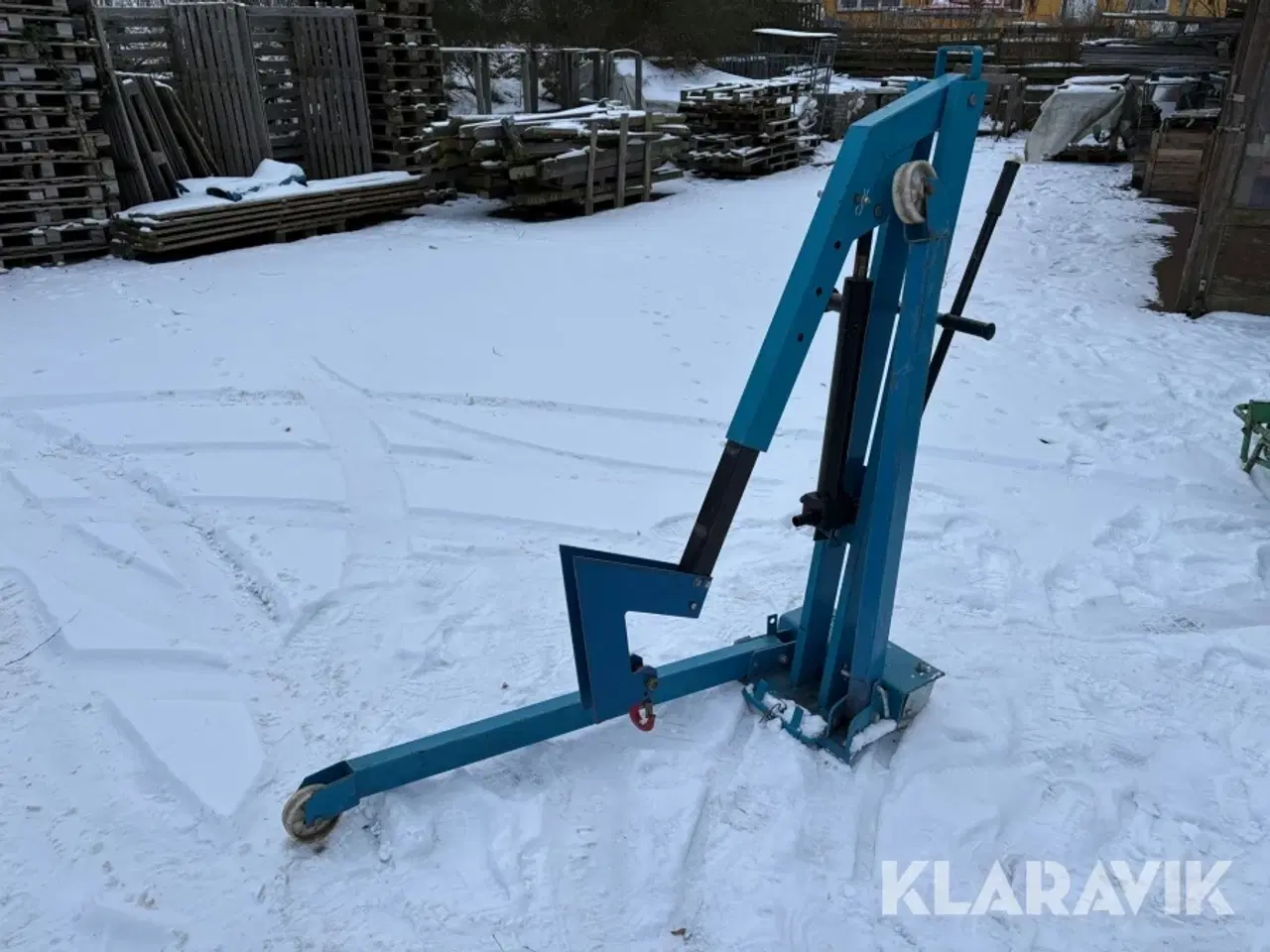 Billede 1 - Hydraulisk værkstedskran