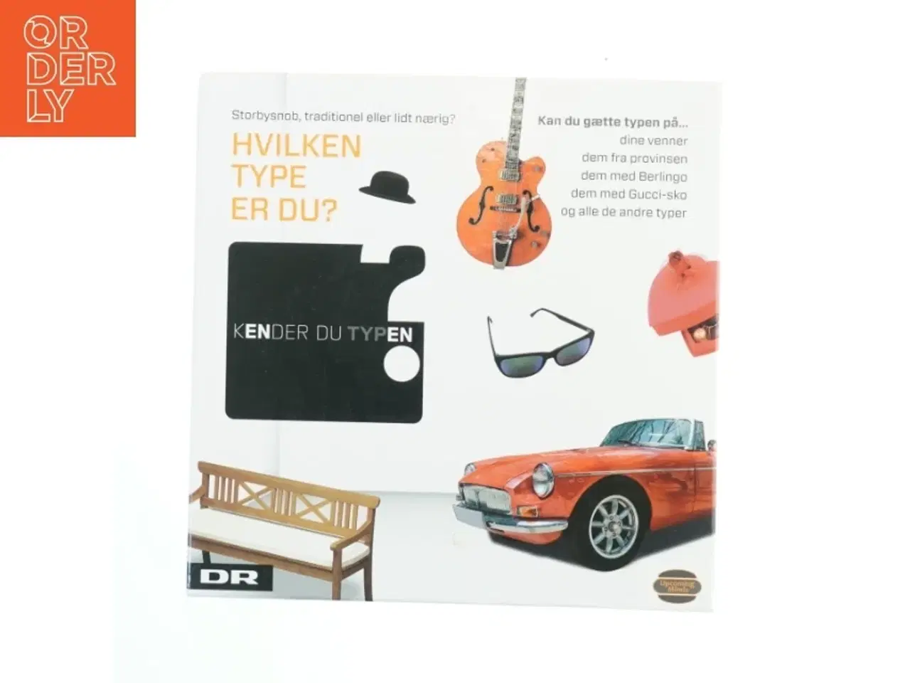 Billede 1 - Selskabsspil &#39;Kender Du Typen?&#39; fra DR (str. 27,5x27 cm)