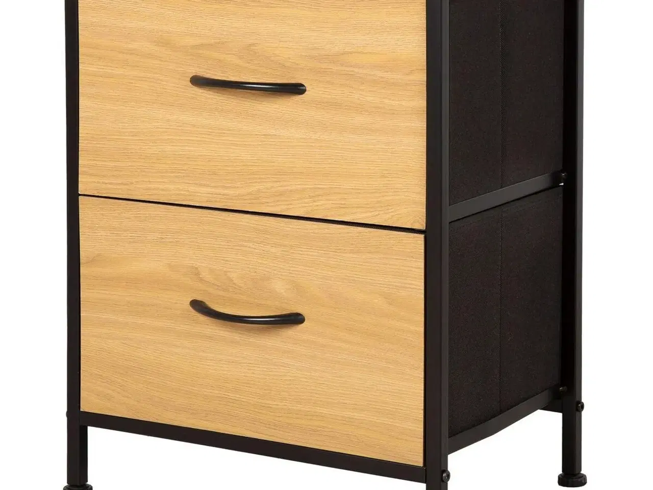 Billede 1 - Sengebord Max Home - sort/stilrent 40 × 52 × 30 cm