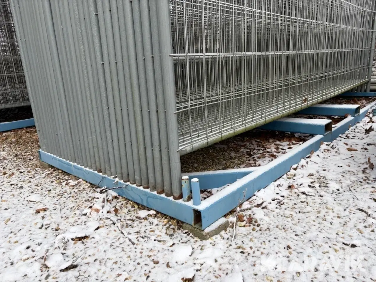 Billede 2 - Byggehegn Jumbo 60 styk med sokkel