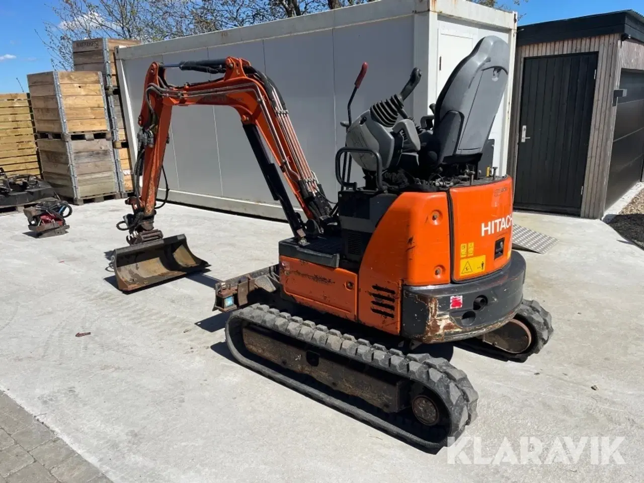 Billede 7 - Gravemaskine Hitachi ZX19U med Tiltman fæste