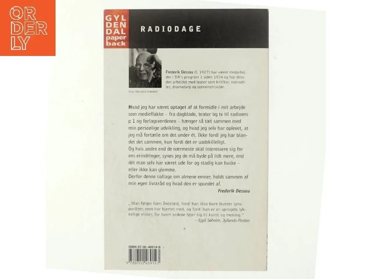 Billede 3 - Radiodage af Frederik Dessau (Bog)