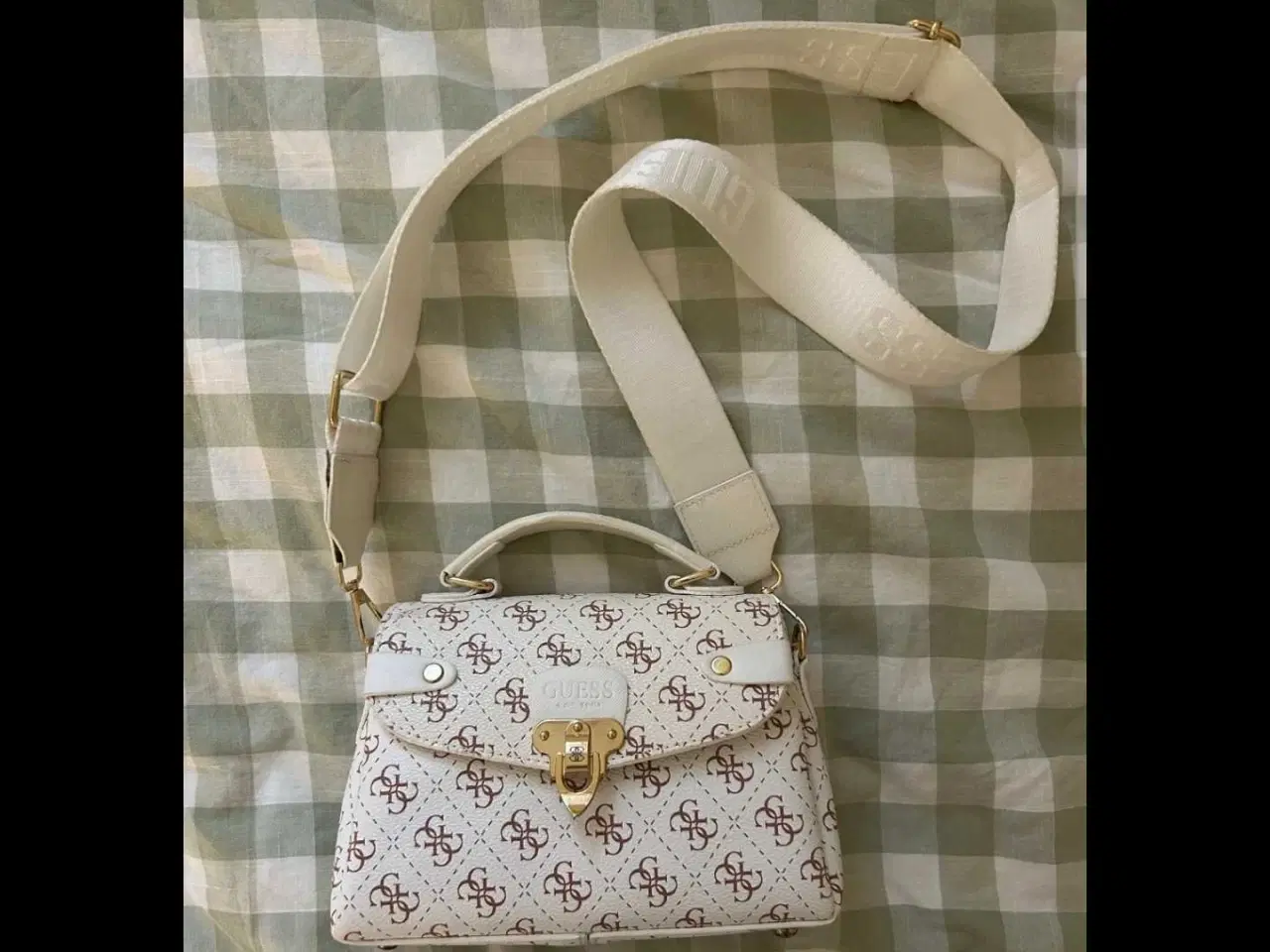 Billede 1 - Guess hvid håndtaske
