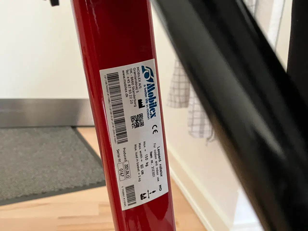 Billede 2 - Letvægts Rollator mærket Leopard 