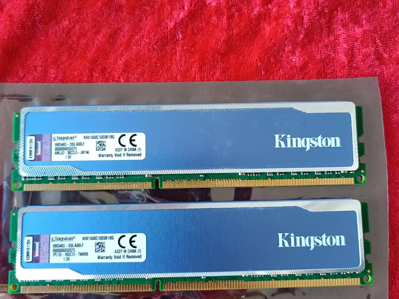 Billede 2 - 2 x 8gb ddr3 ram = 16gb dual ddr3 ram