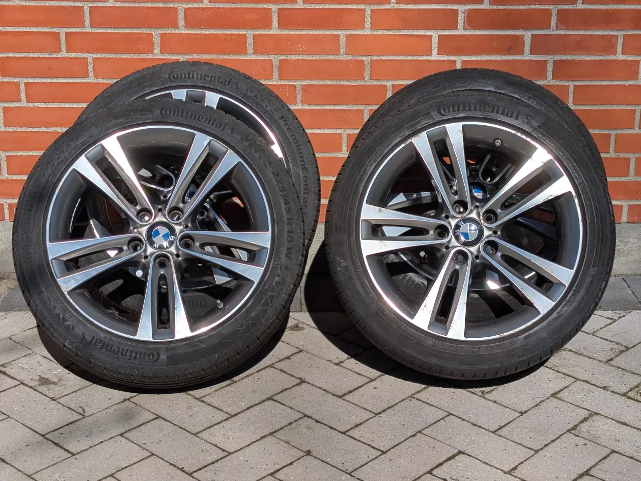 Billede 1 - 4 stk original BMW fælg med sommerdæk