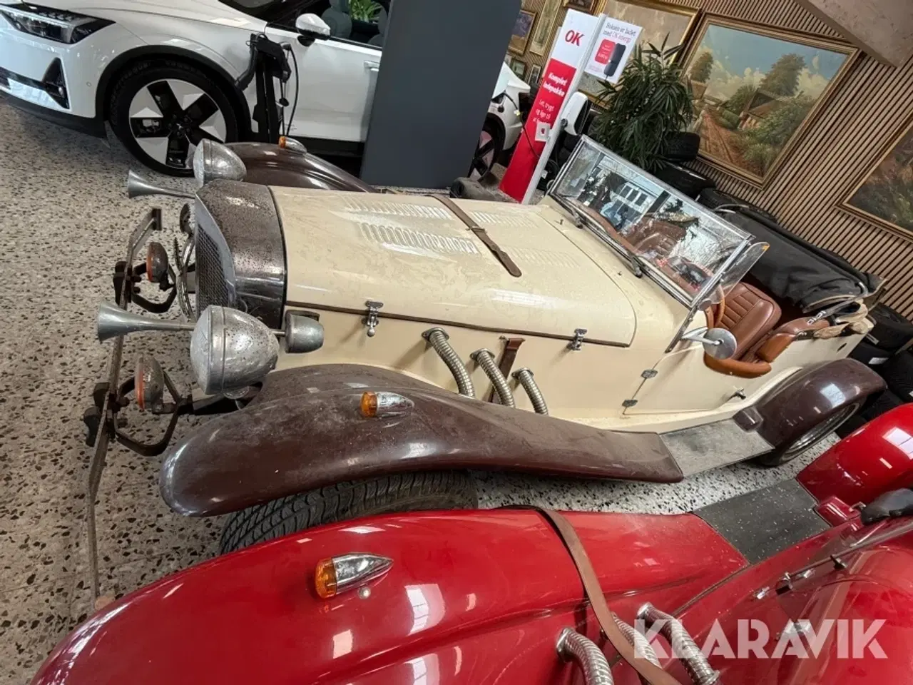 Billede 7 - Veteranbil Mercedes-Benz SSK Gazelle Cab Replica