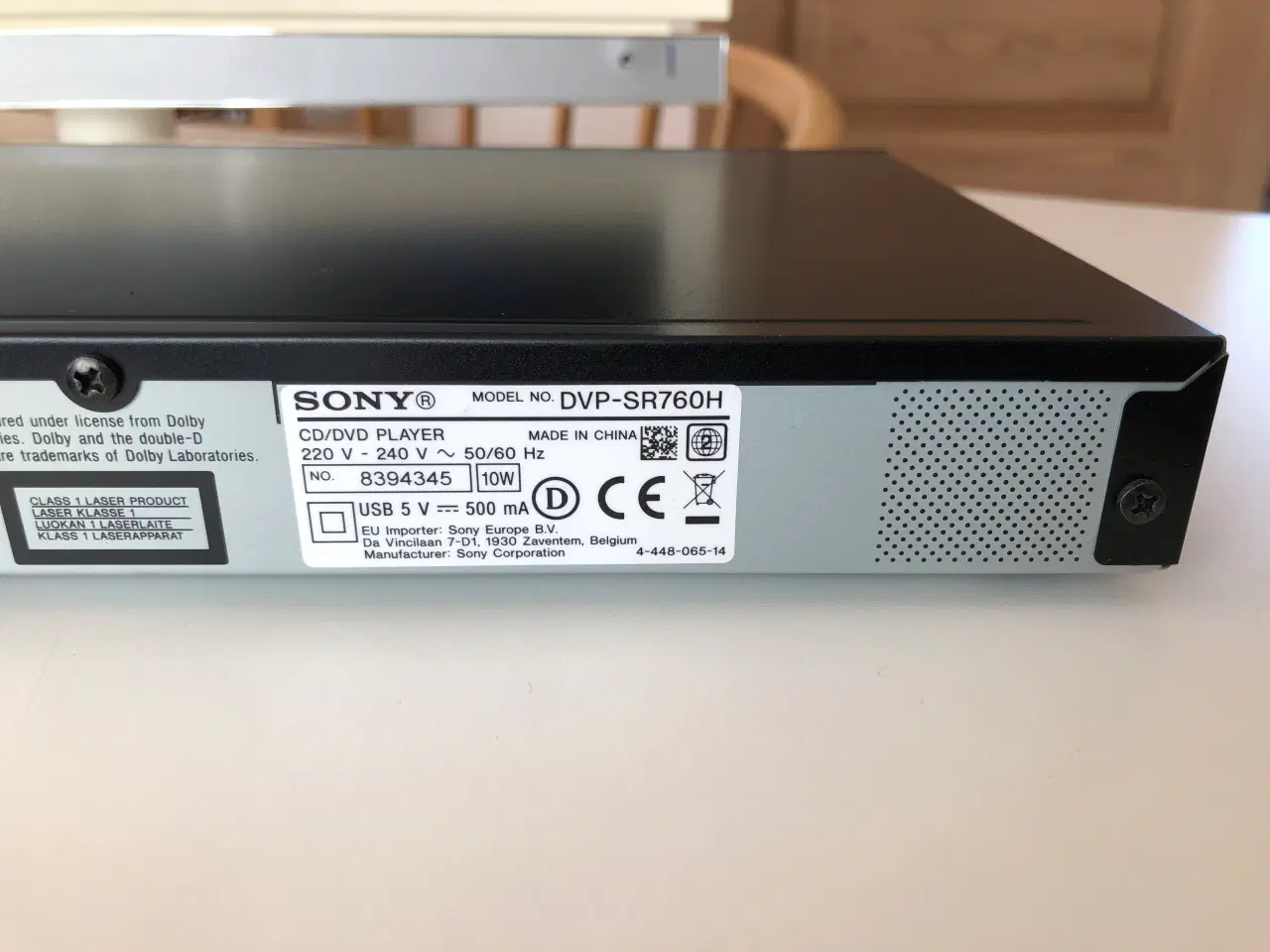 Billede 9 - Sony DVP-SR760H DVD afspiller