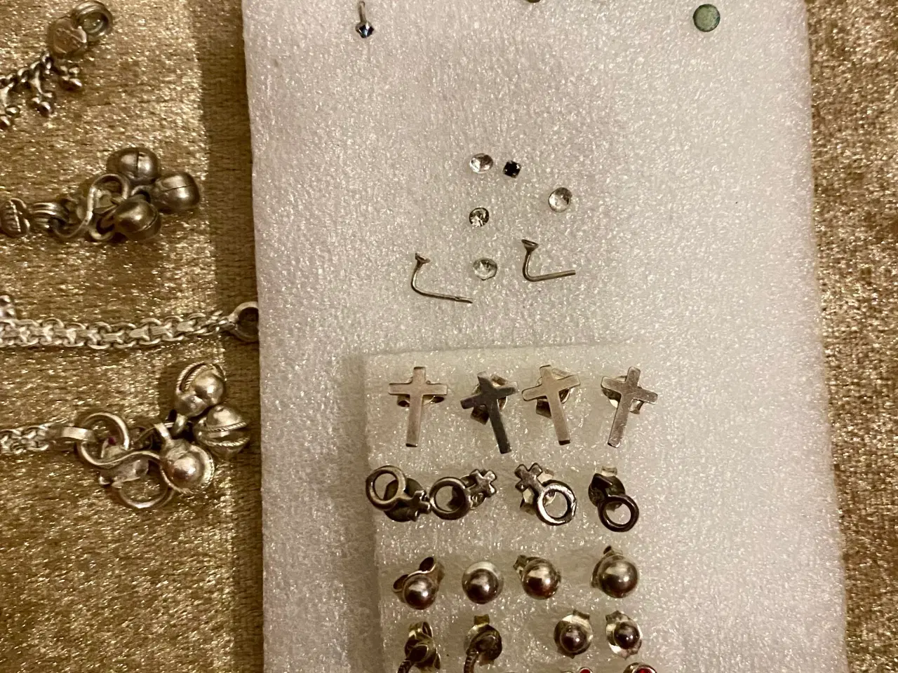 Billede 6 - Diverse smykker i ægte sølv og sten