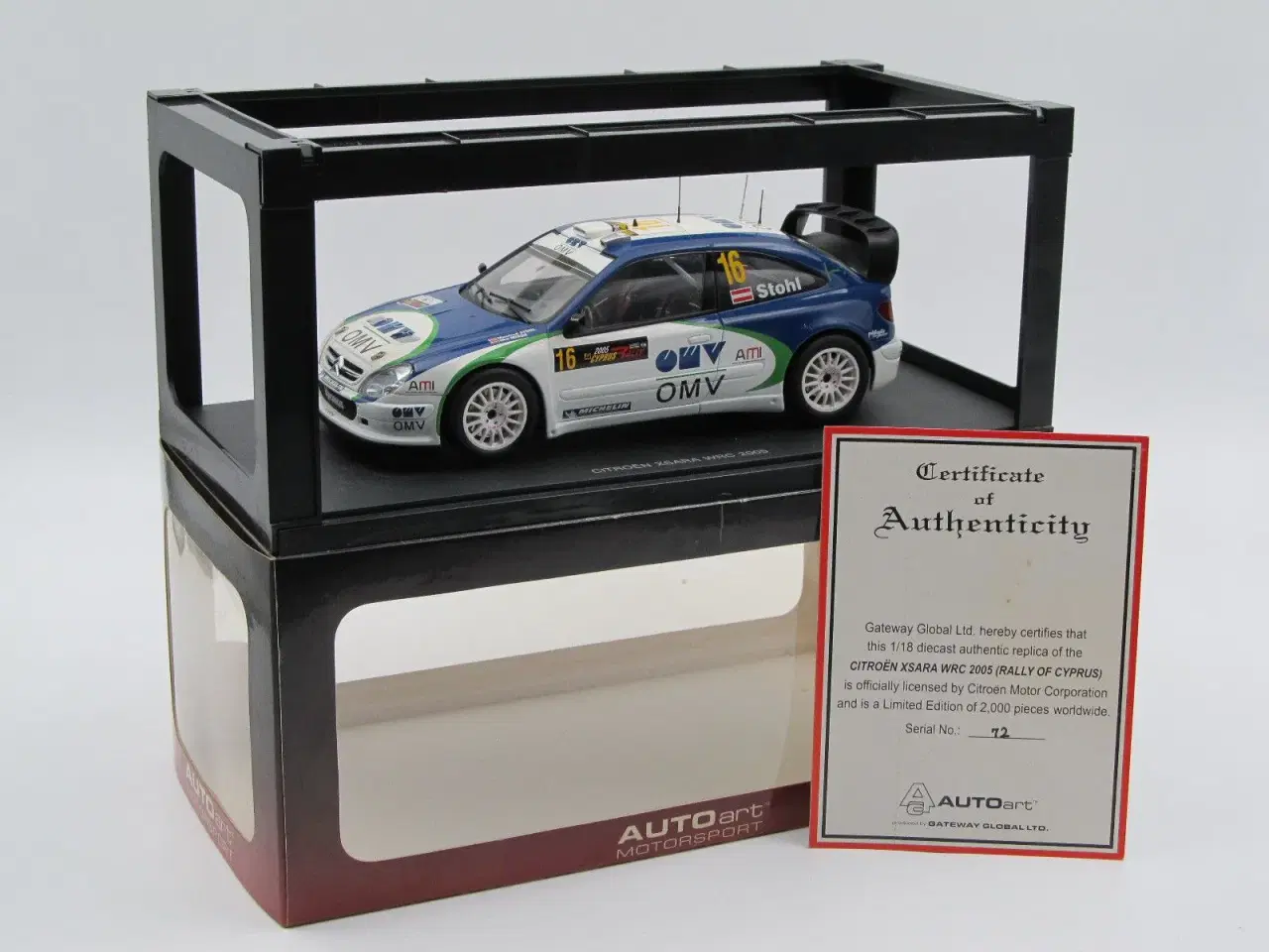 Billede 1 - 2005 Citroën Xsara WRC  1:18