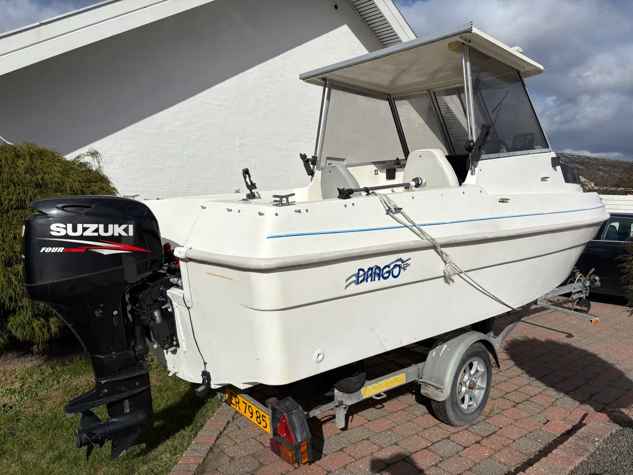 Billede 2 - Drago pilotboat m/60hk 4takt - evt bytte