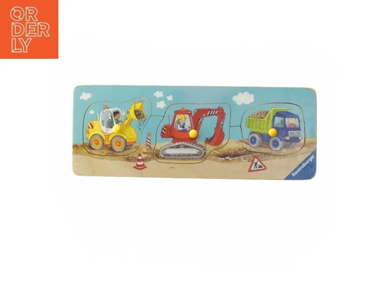 Billede 1 - Ravensburger puslespil til små børn fra Ravensburger (str. 23,5x9 cm)