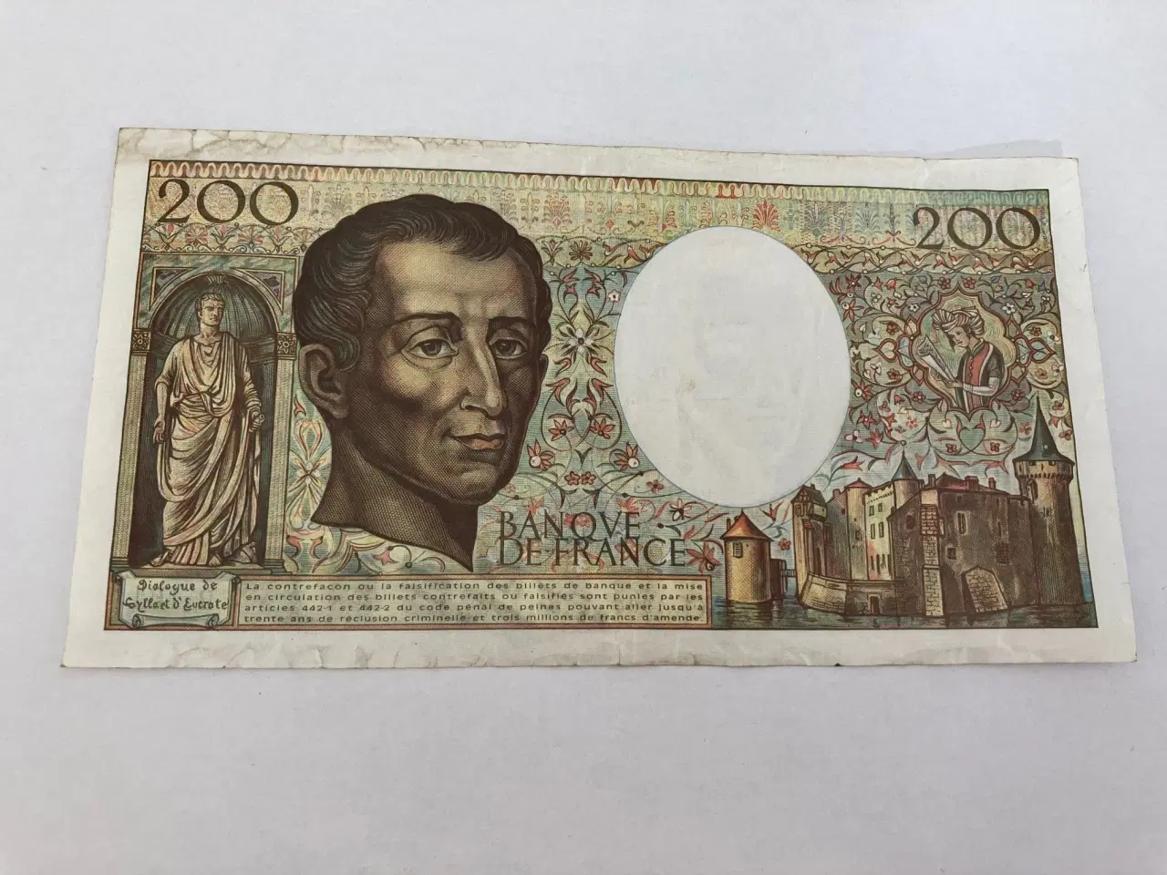 Billede 2 - 200 Francs France