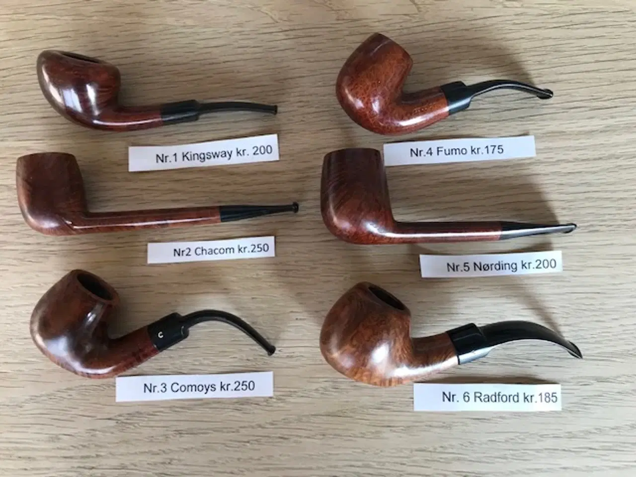 Billede 1 - Ks. 2 Diverse piber fra kr 175
