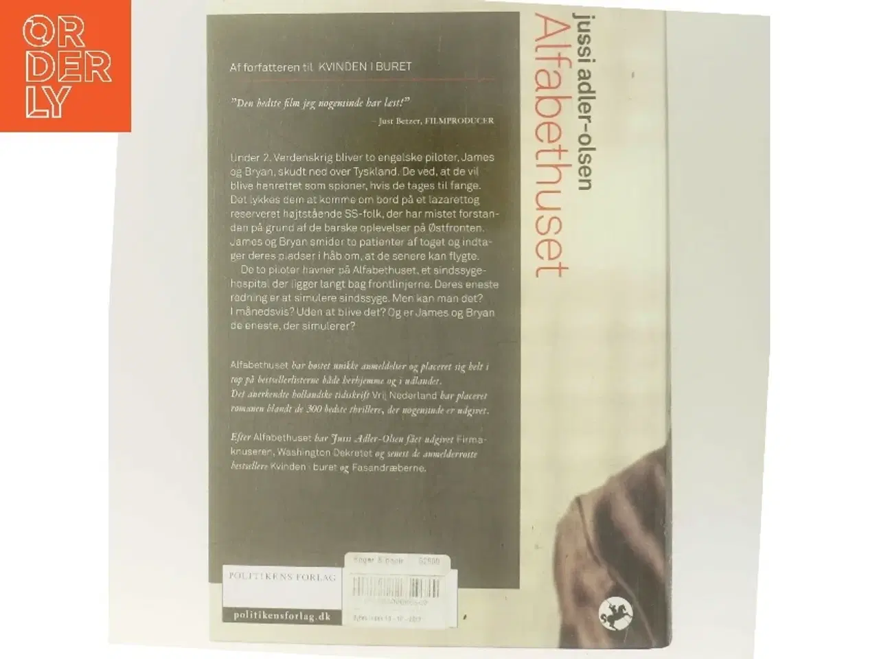 Billede 3 - Alfabethuset af Jussi Adler-Olsen (Bog)