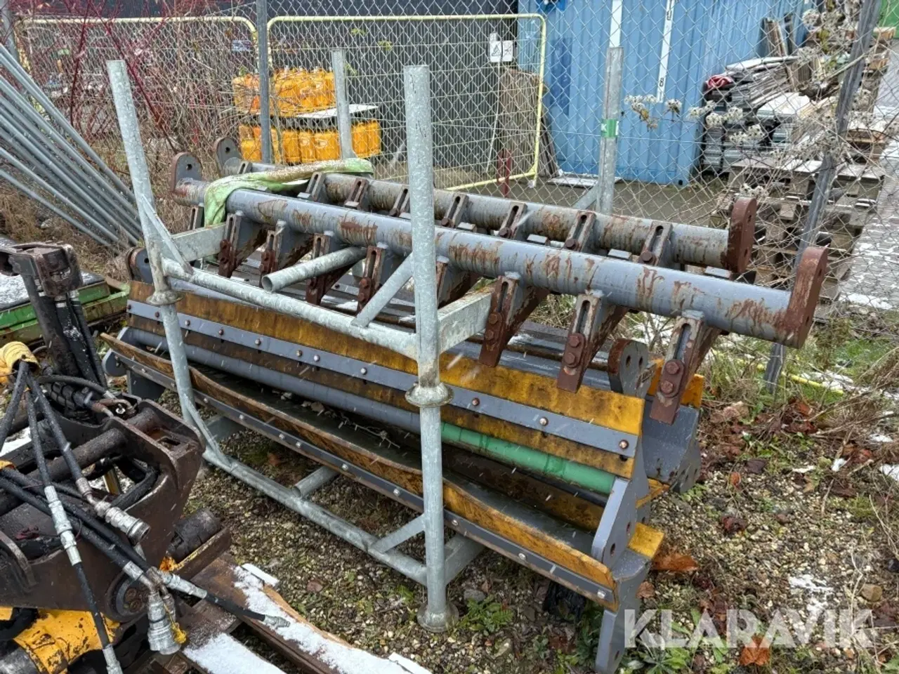 Billede 2 - Skrabere/tromleredskaber til vejtromle HAMM