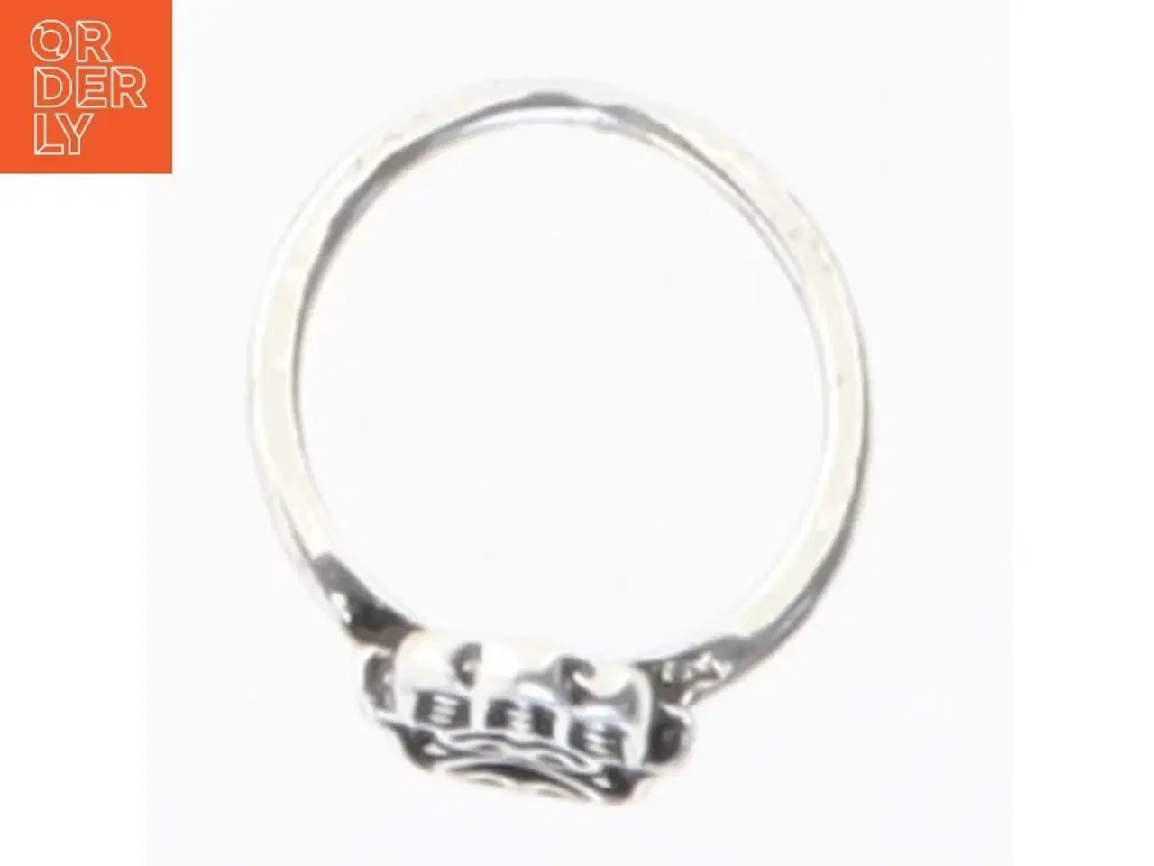 Billede 2 - Sølvring med Hamsa-hånd (str. 47 mm)