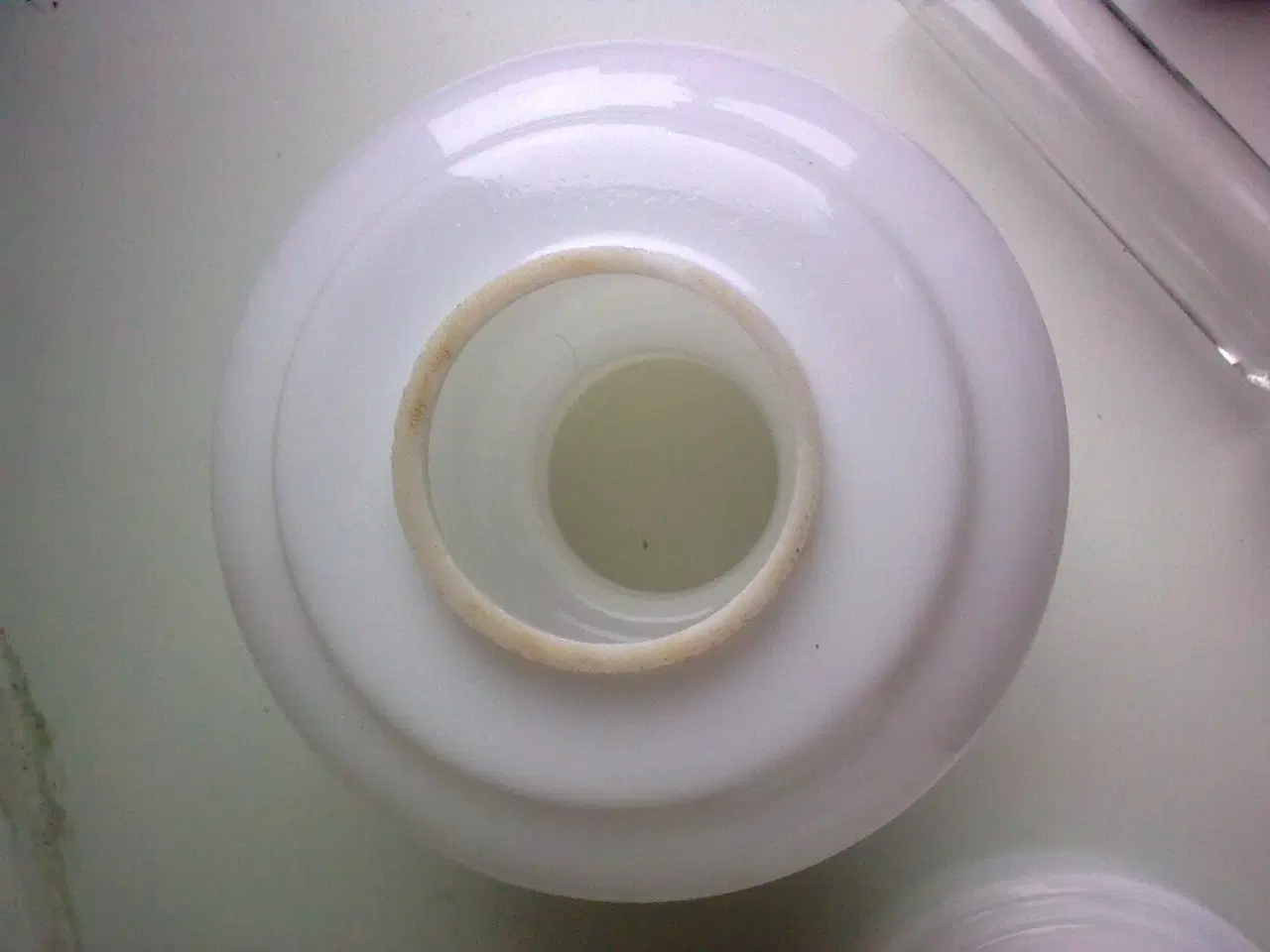 Billede 9 - Opaline ANTIK dansk Holmegaard lampe