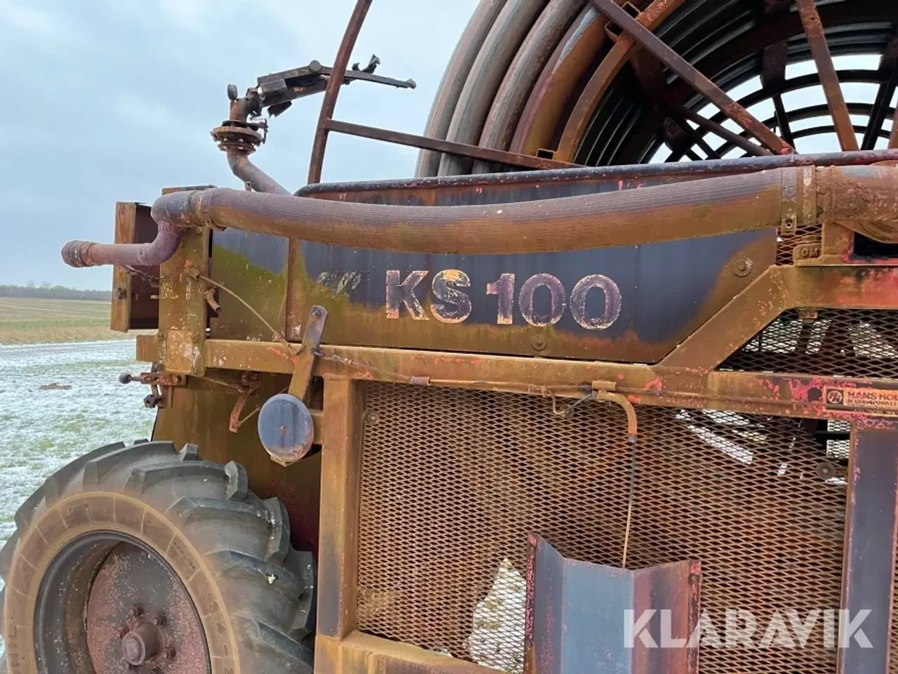 Billede 9 - Vandingsmaskine Omme Ks-110 375 meters slange