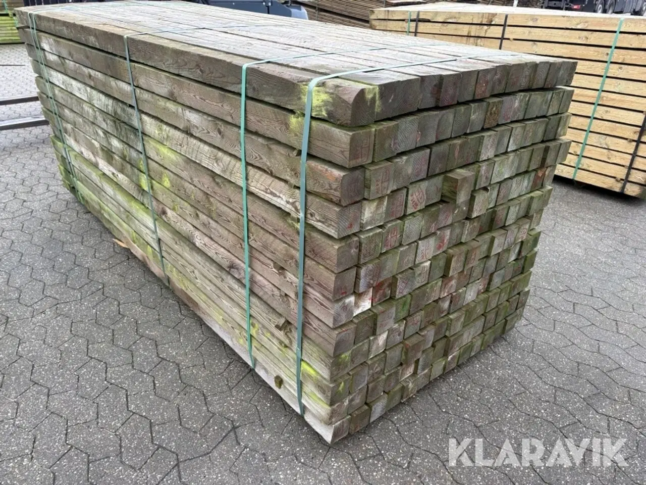 Billede 2 - Trykimprægnerede stolper 168 styk