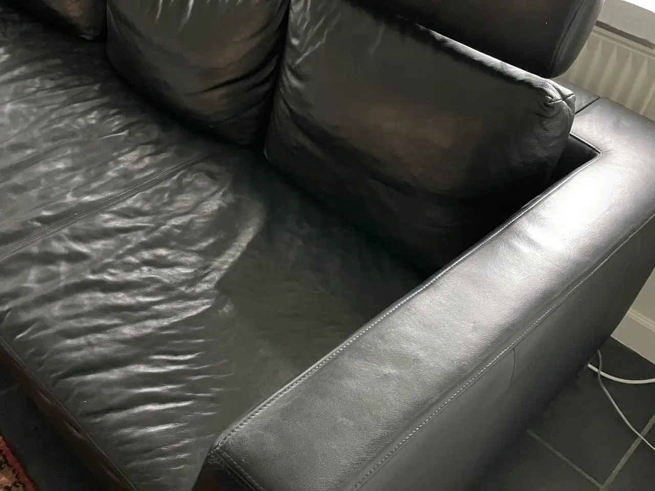 Billede 5 - Sofa med puf