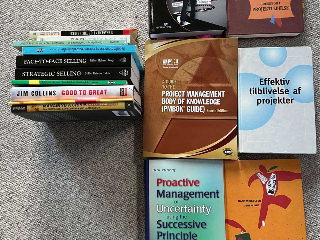 Billede 1 - Fagbøger, projektledelse 