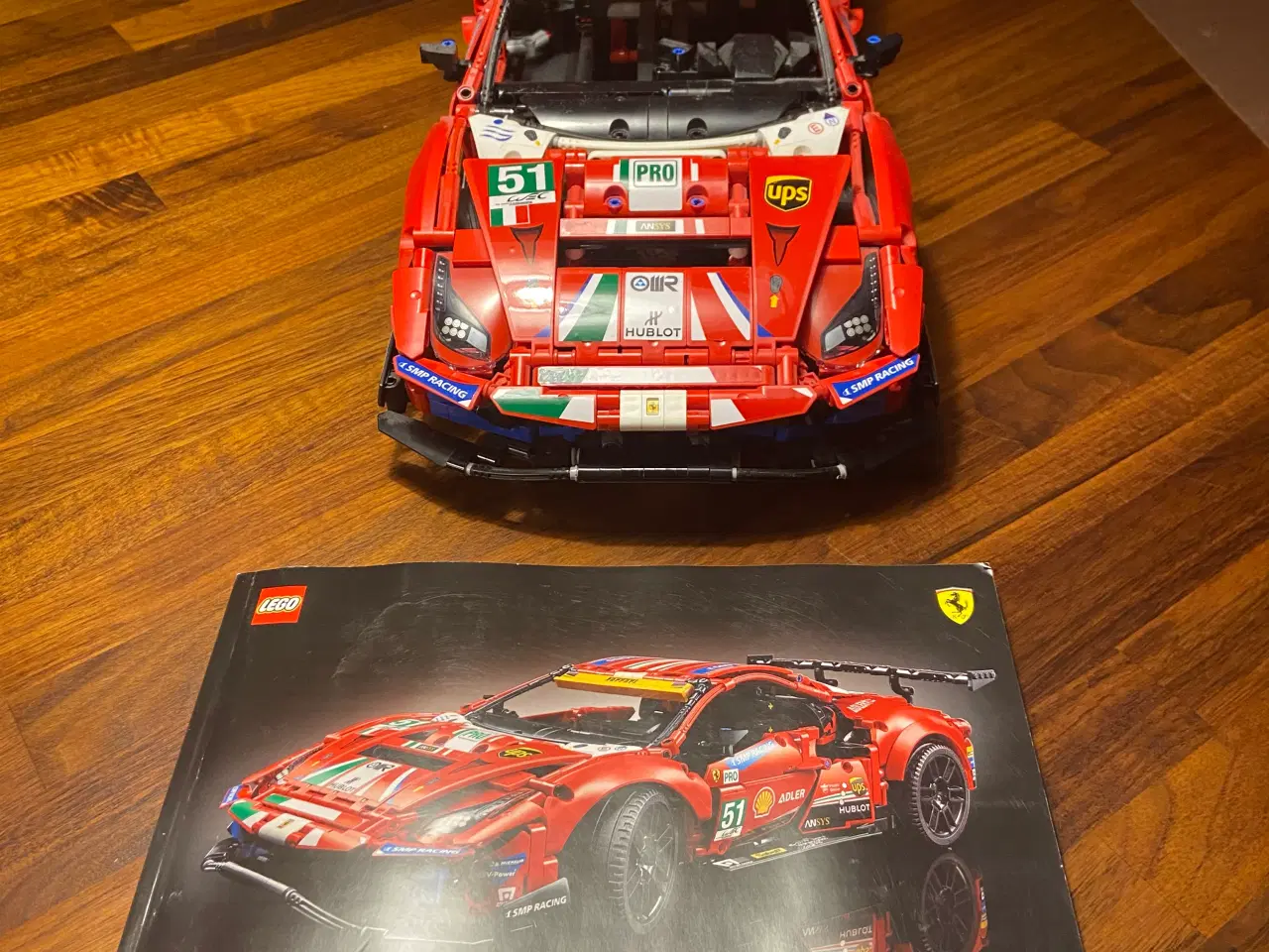 Billede 1 - Porsche og Ferrari - Lego technic