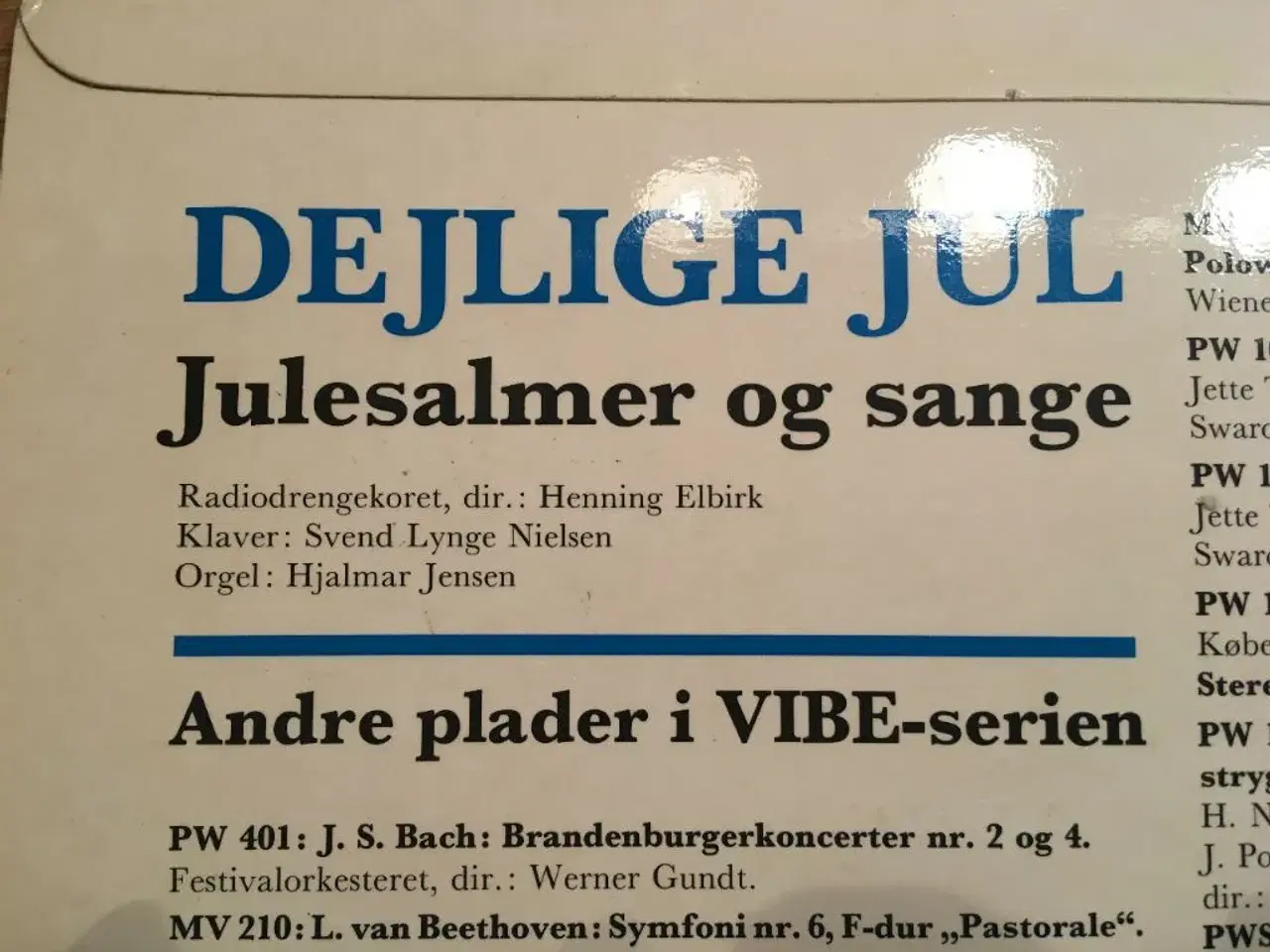 Billede 4 - Julesalmer med DRs Radiodrengekoret.