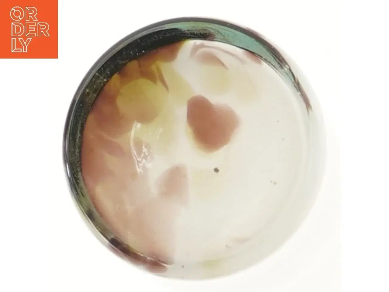 Billede 2 - Dekorativ glasvase (str. 27 cm)